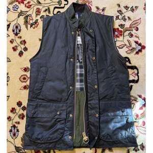 Vintage Barbour Westmorland A220 Wax Cotton Vest